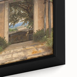 Realism Garden Archway Art Print - Verdant View by Eckersberg