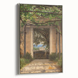Realism Garden Archway Art Print - Verdant View by Eckersberg