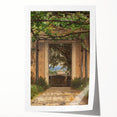 Realism Garden Archway Art Print - Verdant View by Eckersberg
