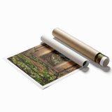 Realism Garden Archway Art Print - Verdant View by Eckersberg