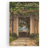 Realism Garden Archway Art Print - Verdant View by Eckersberg