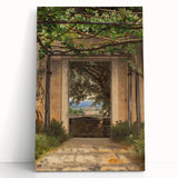 Realism Garden Archway Art Print - Verdant View by Eckersberg