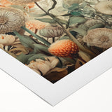 Botanical Floral Living Room Wall Art – Large Canvas & Framed Print