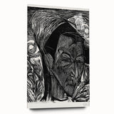Expressionist Portrait: Fifth Bauhaus Portfolio | Bold Abstract Wall Art