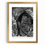 Expressionist Portrait: Fifth Bauhaus Portfolio | Bold Abstract Wall Art