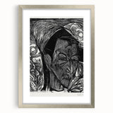 Expressionist Portrait: Fifth Bauhaus Portfolio | Bold Abstract Wall Art