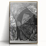 Expressionist Portrait: Fifth Bauhaus Portfolio | Bold Abstract Wall Art