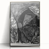 Expressionist Portrait: Fifth Bauhaus Portfolio | Bold Abstract Wall Art