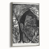 Expressionist Portrait: Fifth Bauhaus Portfolio | Bold Abstract Wall Art