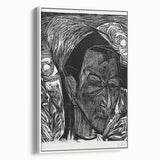 Expressionist Portrait: Fifth Bauhaus Portfolio | Bold Abstract Wall Art