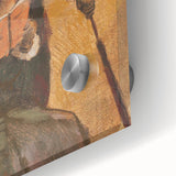 Impressionist Painting - Mary Cassatt at the Louvre by Degas Art Print