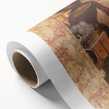 Impressionist Painting - Mary Cassatt at the Louvre by Degas Art Print