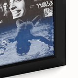 Nirvana 1991 Concert Poster - Retro Grunge Wall Art for Fans