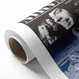 Nirvana 1991 Concert Poster - Retro Grunge Wall Art for Fans