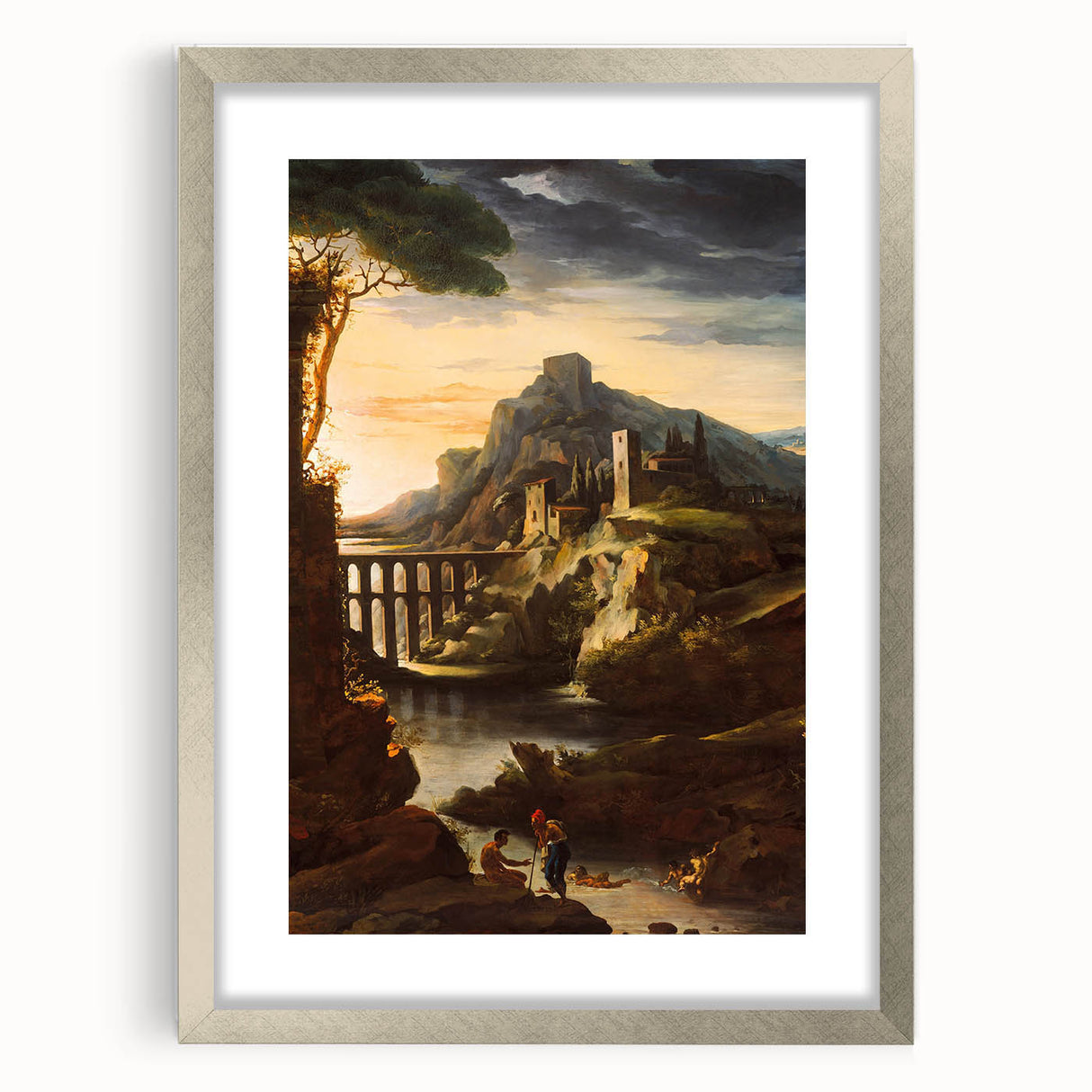 Romanticism Art: Evening Landscape by Théodore Géricault