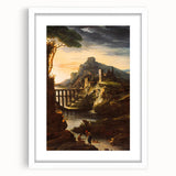 Romanticism Art: Evening Landscape by Théodore Géricault