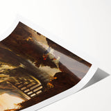 Romanticism Art: Evening Landscape by Théodore Géricault