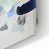 Geometric Abstract Wall Decor – Soft Pastel Modern Canvas Print