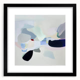 Geometric Abstract Wall Decor – Soft Pastel Modern Canvas Print