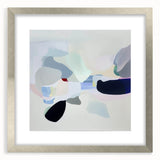 Geometric Abstract Wall Decor – Soft Pastel Modern Canvas Print