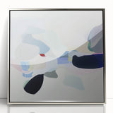 Geometric Abstract Wall Decor – Soft Pastel Modern Canvas Print