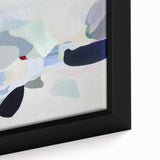 Geometric Abstract Wall Decor – Soft Pastel Modern Canvas Print