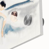 Abstract Water Scene Modern Art - Serene Minimalist Wall Decor