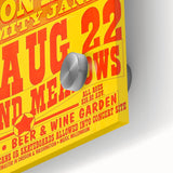 Nirvana 1990 Concert Poster - Retro Wall Art for Grunge Fans