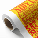 Nirvana 1990 Concert Poster - Retro Wall Art for Grunge Fans