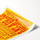 Nirvana 1990 Concert Poster - Retro Wall Art for Grunge Fans