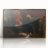 Romanticism Art: The Smoker by Eugène Delacroix