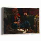 Romanticism Art: The Smoker by Eugène Delacroix