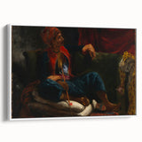 Romanticism Art: The Smoker by Eugène Delacroix