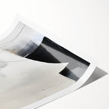 Framed and Canvas Dining Room Art – Abstract Black & Gray Print