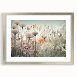 Soft Floral Living Room Wall Art – Large Canvas & Framed Print