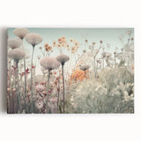 Soft Floral Living Room Wall Art – Large Canvas & Framed Print