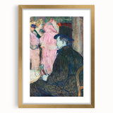 Impressionist Painting - Maxime Dethomas by Toulouse-Lautrec Art Print