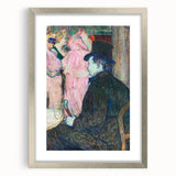 Impressionist Painting - Maxime Dethomas by Toulouse-Lautrec Art Print