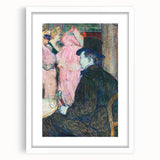 Impressionist Painting - Maxime Dethomas by Toulouse-Lautrec Art Print