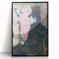 Impressionist Painting - Maxime Dethomas by Toulouse-Lautrec Art Print