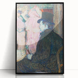 Impressionist Painting - Maxime Dethomas by Toulouse-Lautrec Art Print