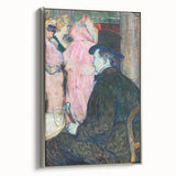 Impressionist Painting - Maxime Dethomas by Toulouse-Lautrec Art Print