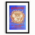 Nirvana Concert Poster - Retro Grunge Art for Music Lovers