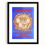 Nirvana Concert Poster - Retro Grunge Art for Music Lovers