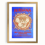 Nirvana Concert Poster - Retro Grunge Art for Music Lovers