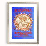 Nirvana Concert Poster - Retro Grunge Art for Music Lovers