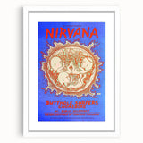 Nirvana Concert Poster - Retro Grunge Art for Music Lovers