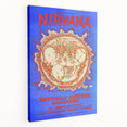 Nirvana Concert Poster - Retro Grunge Art for Music Lovers