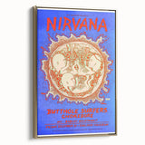 Nirvana Concert Poster - Retro Grunge Art for Music Lovers