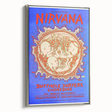Nirvana Concert Poster - Retro Grunge Art for Music Lovers